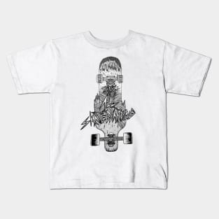 Skateboarding Shirt Big Kids T-Shirt